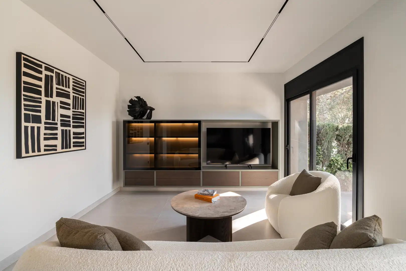 Living room of Houses for sale in Castelldefels  with Air Conditioner, Heating and Private garden