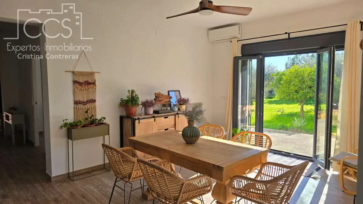 Dining room of Country homes for sale in Pilas  with Air Conditioner, Terrace and Storage room