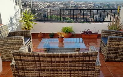 Terrace of Single-family semi-detached to rent in  Granada Capital  with Air Conditioner, Terrace and Balcony
