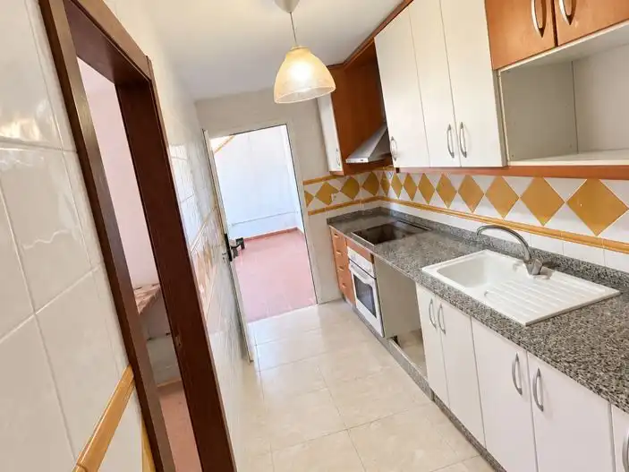 Küche von Wohnung zum Verkauf in Vera mit Klimaanlage und Schwimmbad