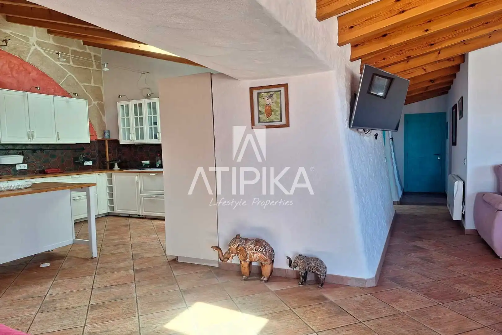 Cocina de Finca rústica en venta en Maó - Mahón con Aire acondicionado, Piscina y Horno