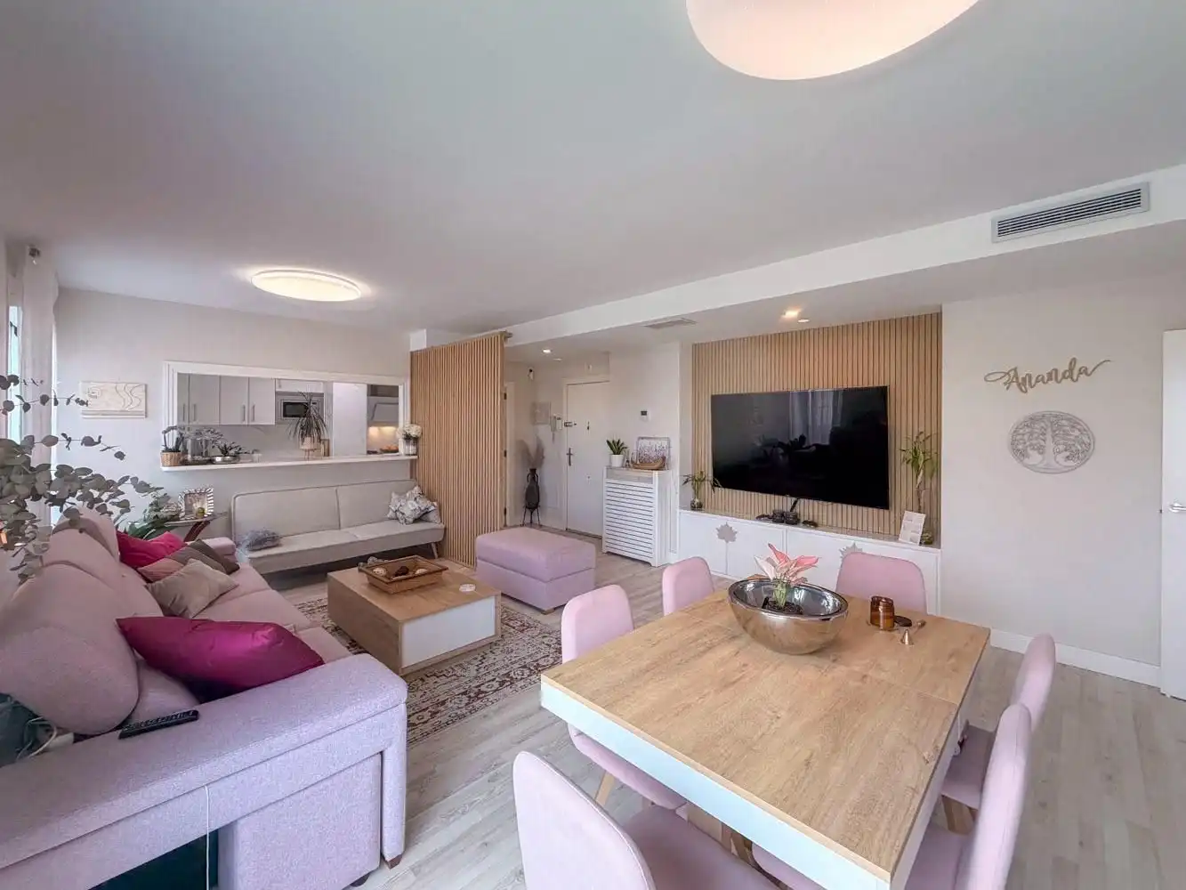 Wohnzimmer von Dachboden zum Verkauf in Illescas mit Klimaanlage, Heizung und Terrasse