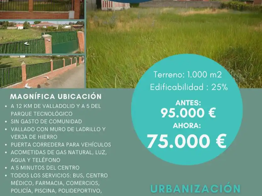 Terreno residencial en venta en Calle Santiago 6