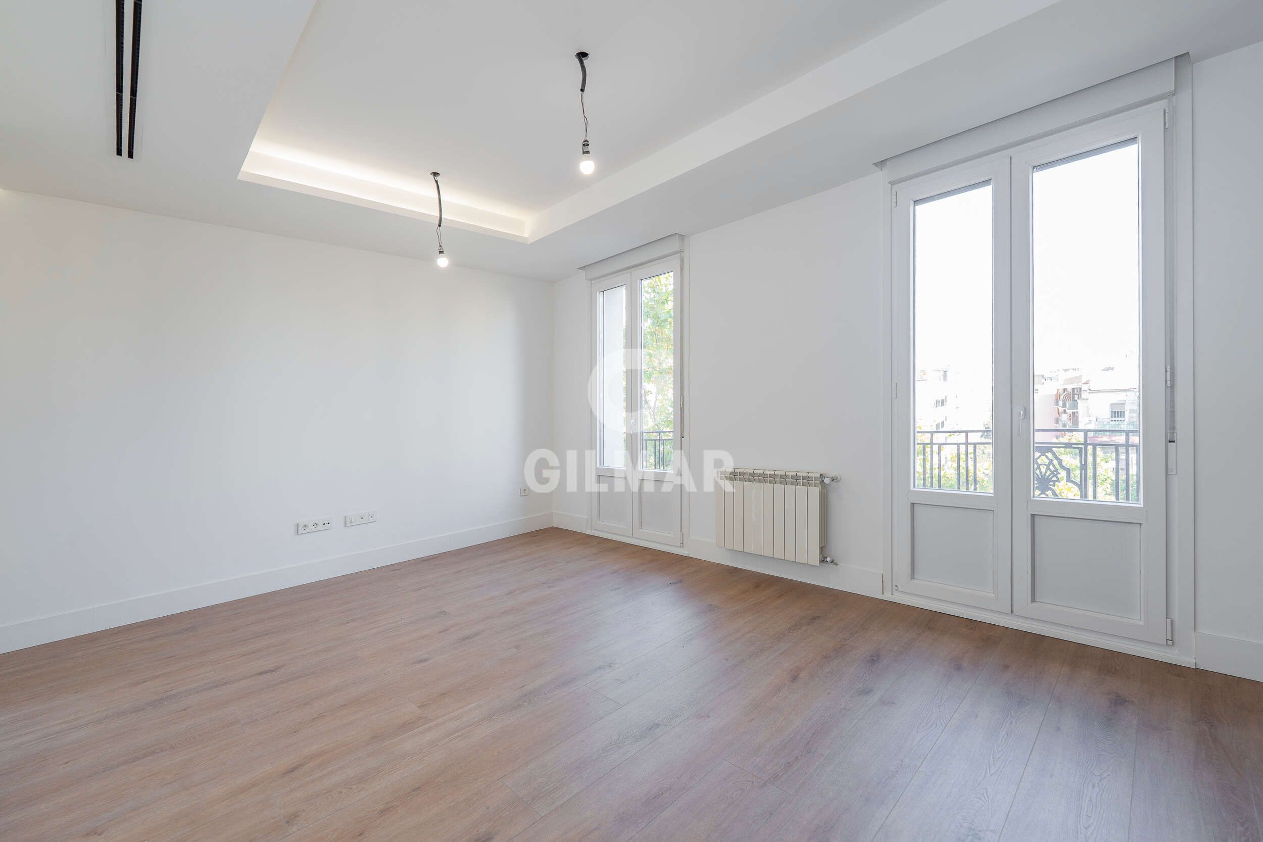 Bedroom of Flat for sale in  Madrid Capital  with Heating