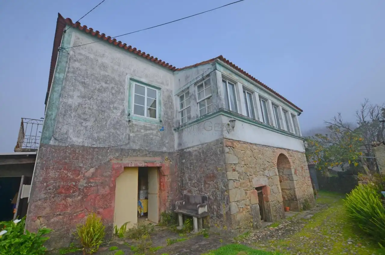 Vista exterior de Casa o chalet en venta en O Rosal   con Calefacción, Jardín privado y Trastero