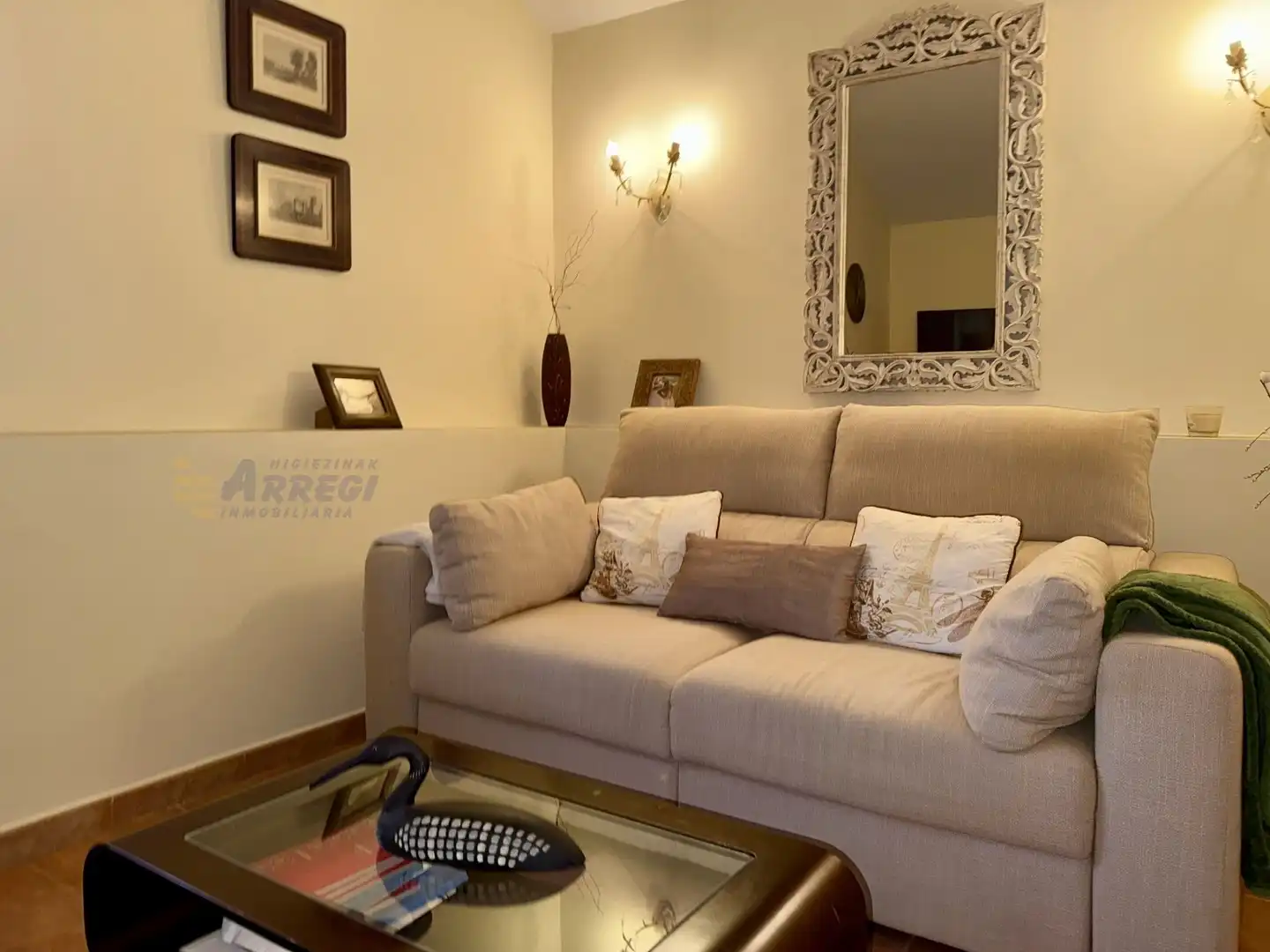 Living room of Flat for sale in Mendaro  with Heating, Private garden and Terrace