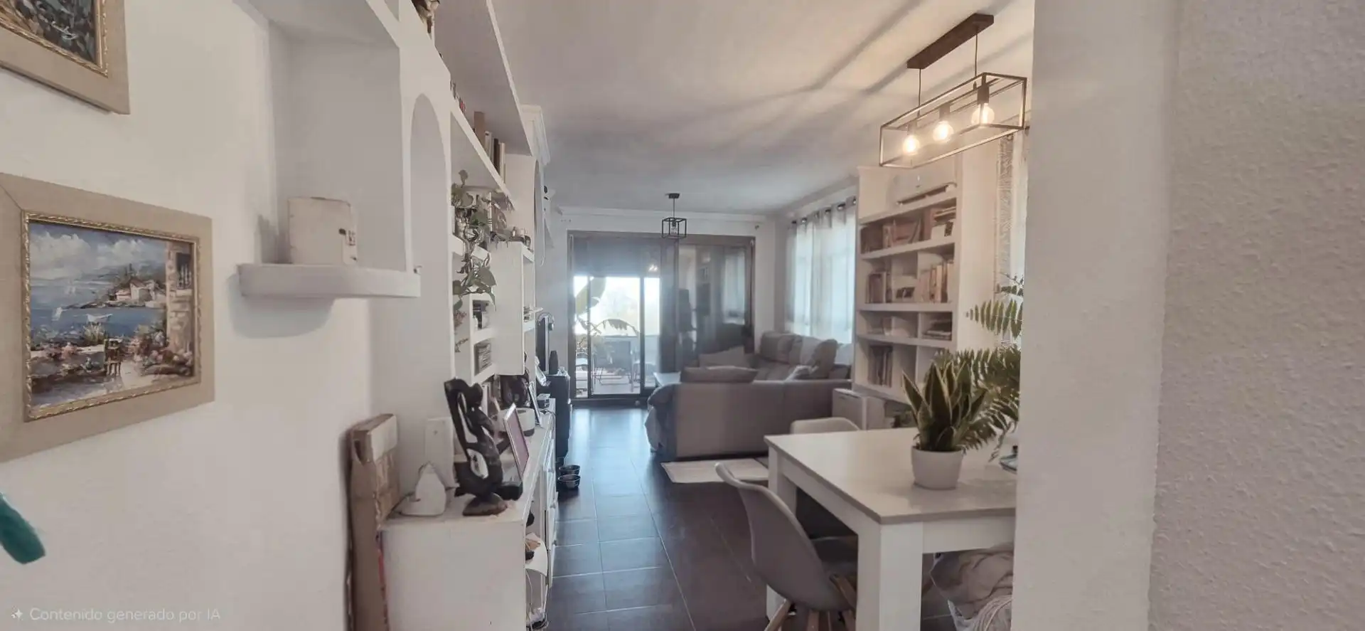 Sala d'estar de Planta baixa en venda en El Ejido amb Aire condicionat, Terrassa i Moblat