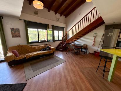 Sala d'estar de Dúplex en venda en La Torre de Claramunt amb Calefacció, Terrassa i Traster