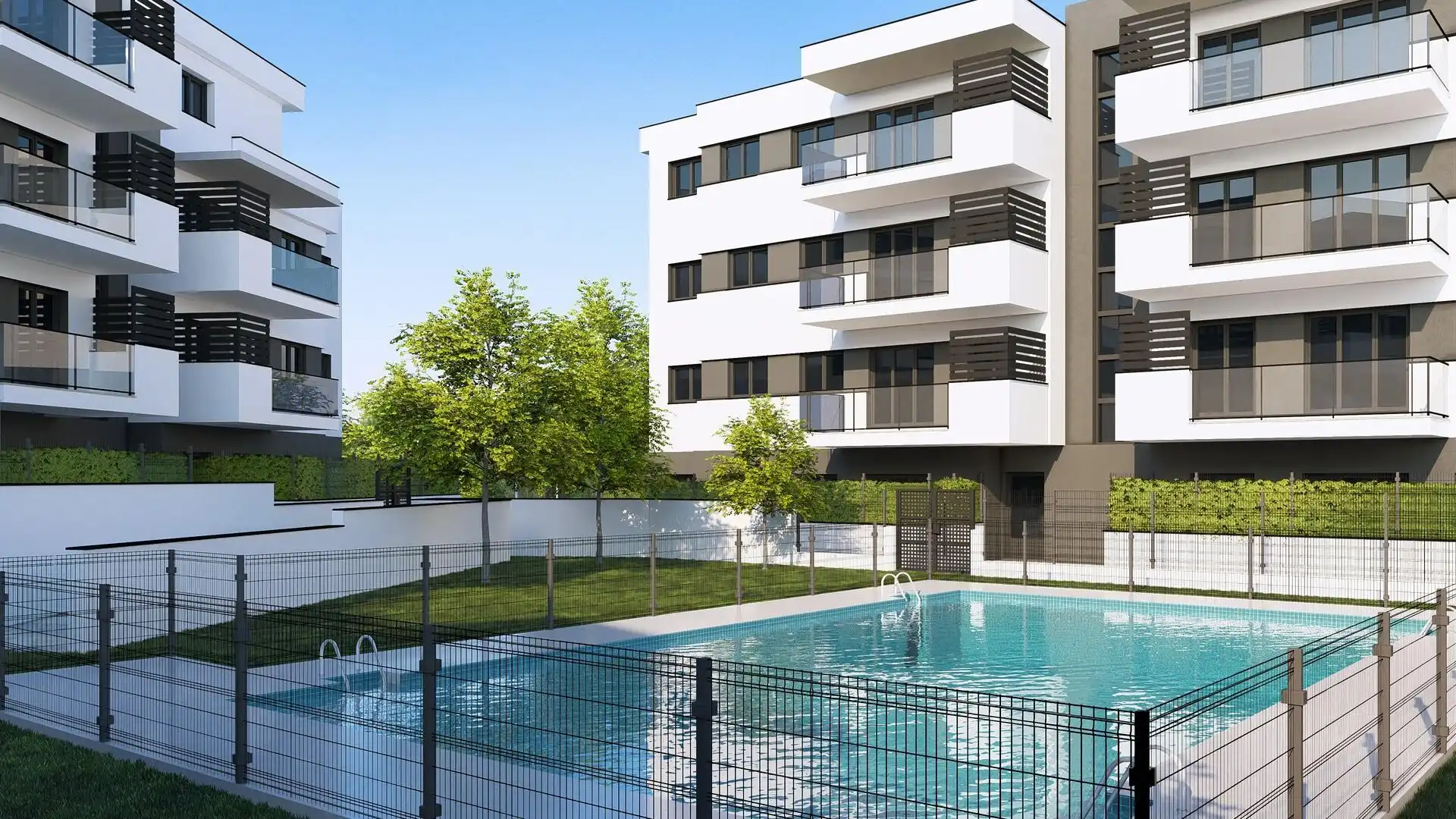 Piscina de Pis en venda en El Molar (Madrid) amb Jardí privat, Terrassa i Traster