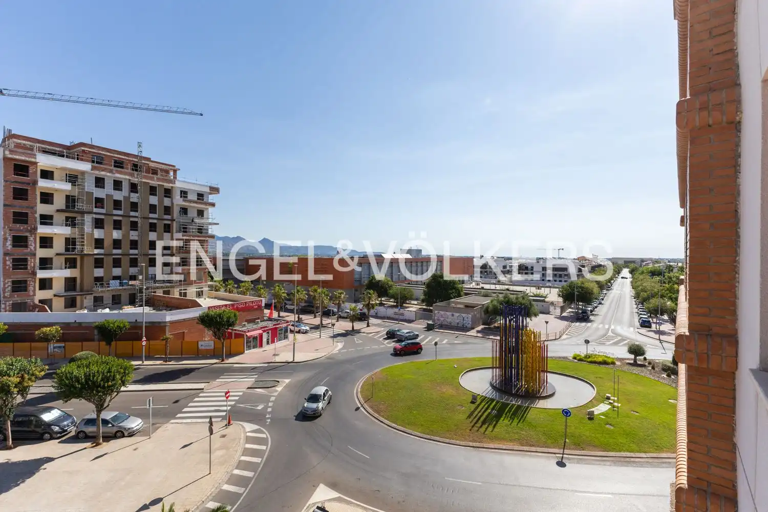 Exterior view of Flat for rent in Castellón de la Plana / Castelló de la Plana  with Air Conditioner, Heating and Parquet flooring