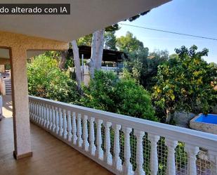 Vista exterior de Casa o xalet en venda en Olocau amb Aire condicionat, Calefacció i Jardí privat