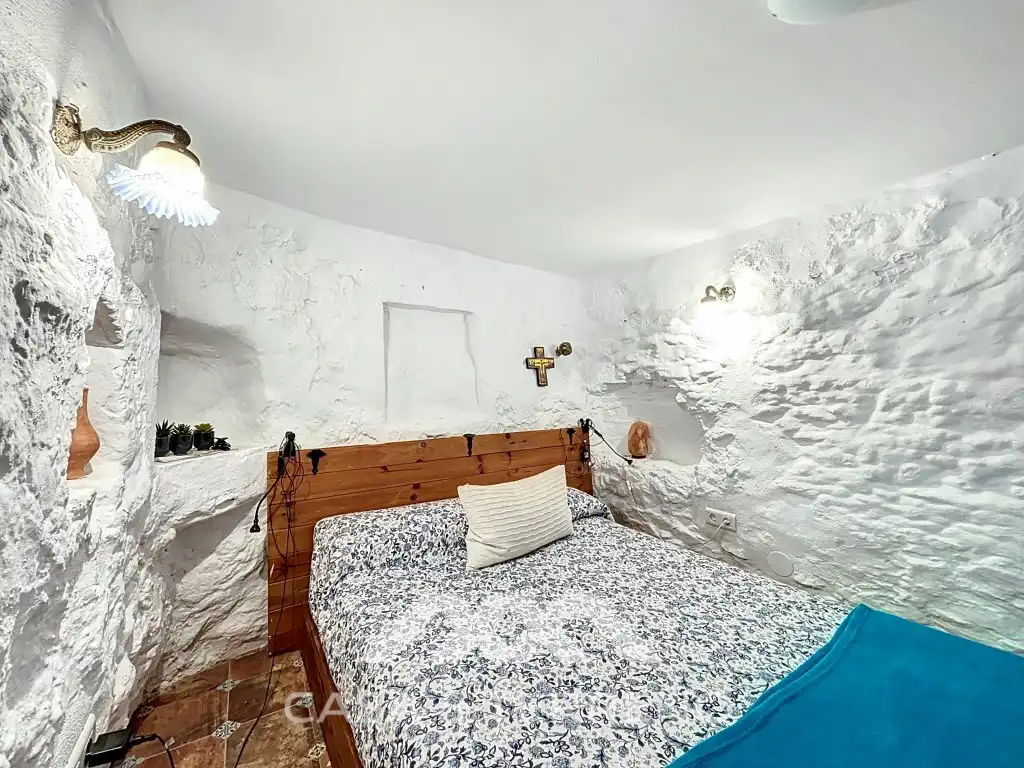 Dormitori de Casa o xalet en venda en Comares amb Aire condicionat, Jardí privat i Terrassa