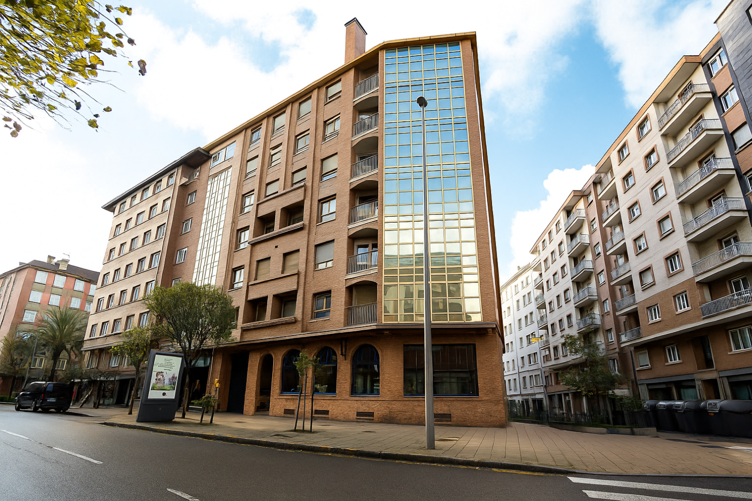 Vista exterior de Piso en venta en Gijón  con Calefacción, Parquet y Trastero