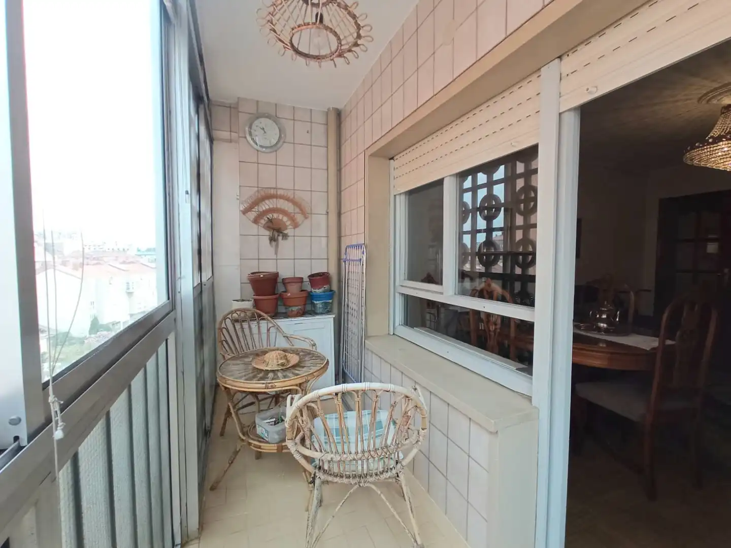 Balcony of Flat for sale in Burgos  with Heating and Terrace