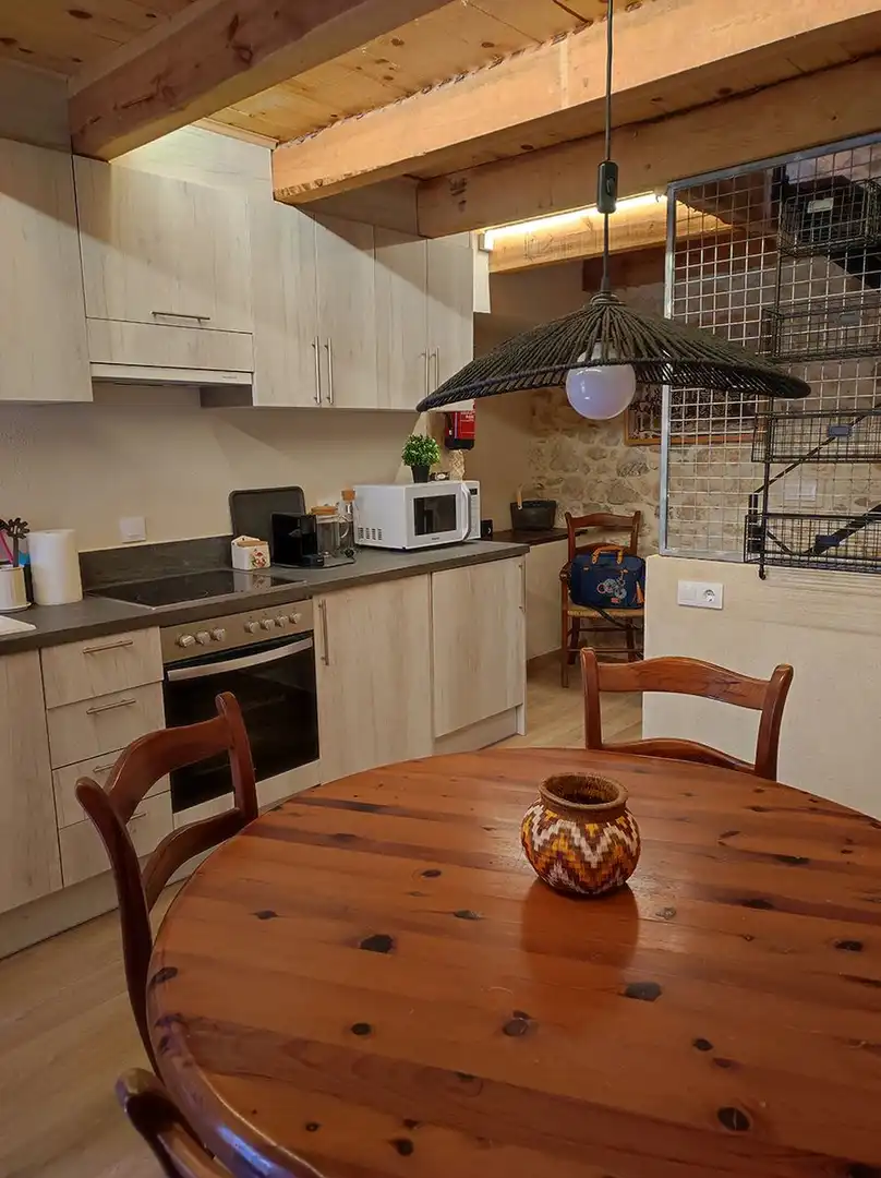 Cuina de Casa o xalet en venda en Sant Mateu amb Aire condicionat, Terrassa i Moblat
