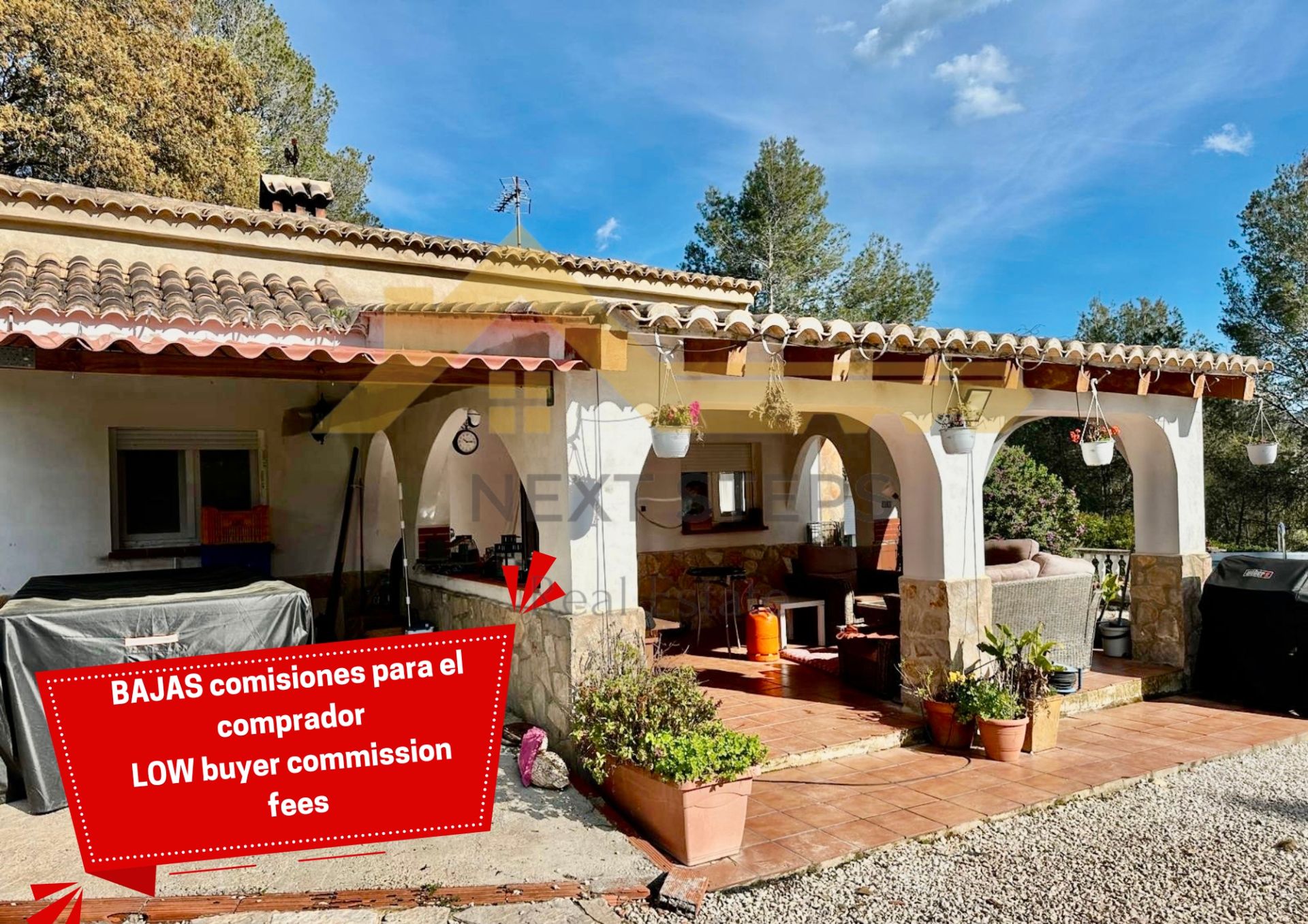 Garden of House or chalet for sale in Barxeta  with Air Conditioner, Heating and Private garden
