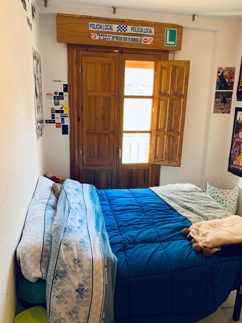 Habitación de Piso de alquiler en  Granada Capital con Amueblado, Lavadora y Microondas
