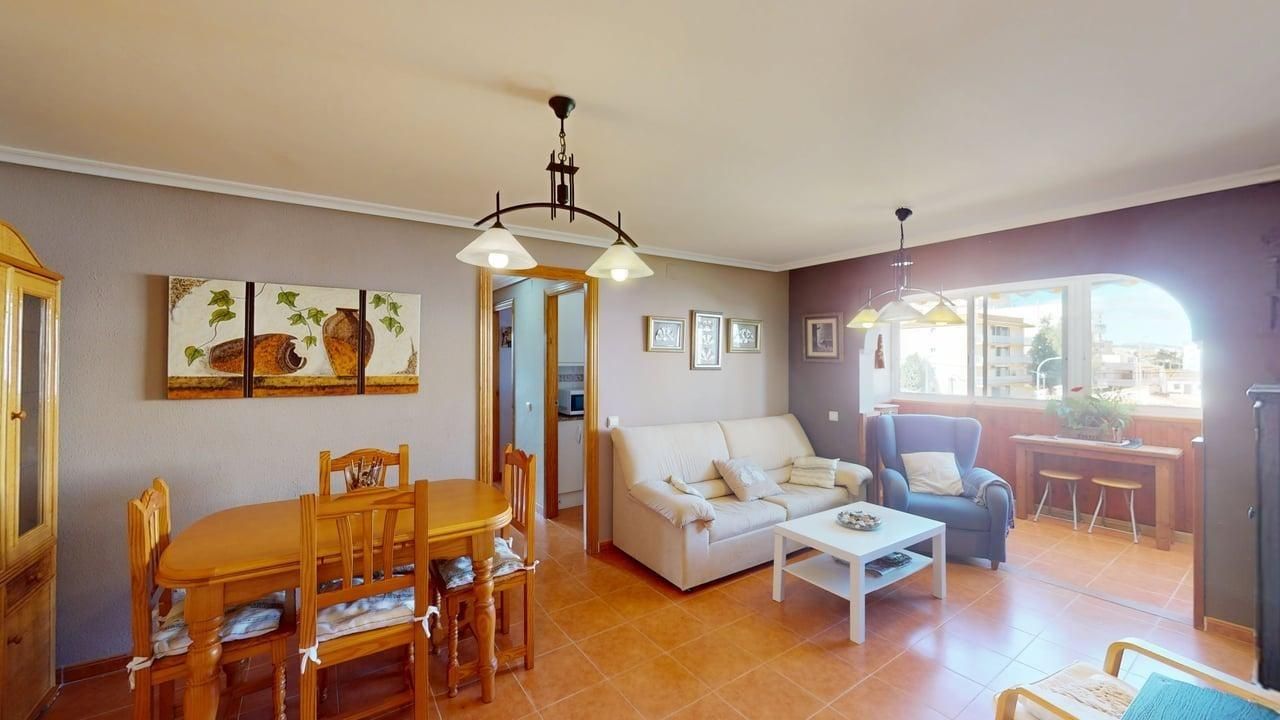 Wohnzimmer von Wohnungen zum verkauf in Bellreguard mit Klimaanlage