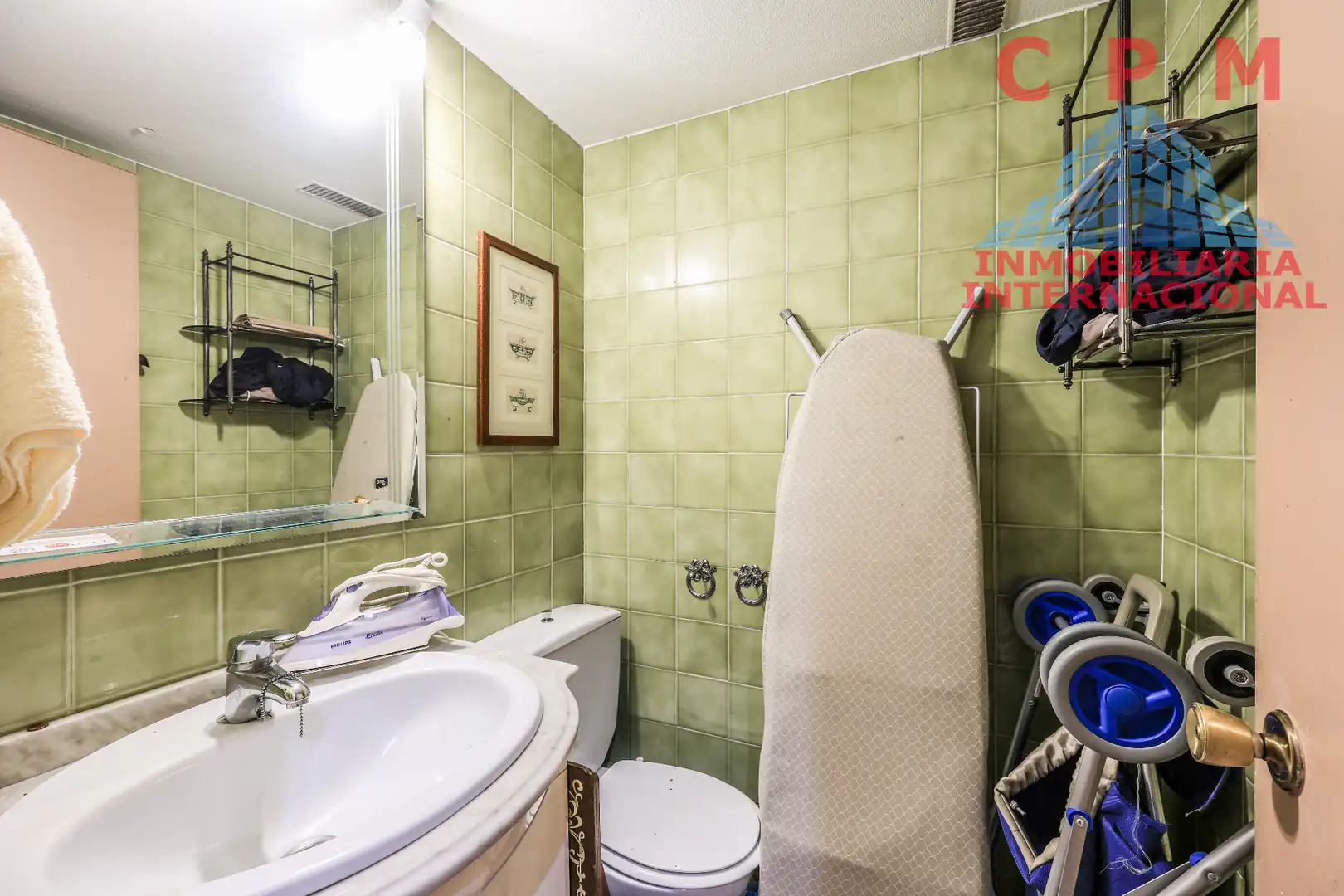 Badezimmer von Wohnung zur Miete in Madrid mit Klimaanlage, Heizung und Parkett