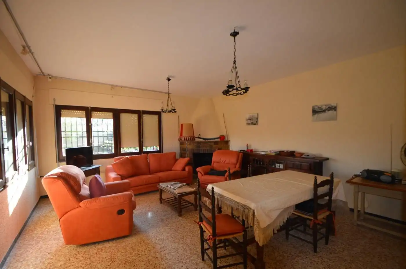Living room of Houses for sale in Vinaròs  with Private garden, Terrace and Furnished
