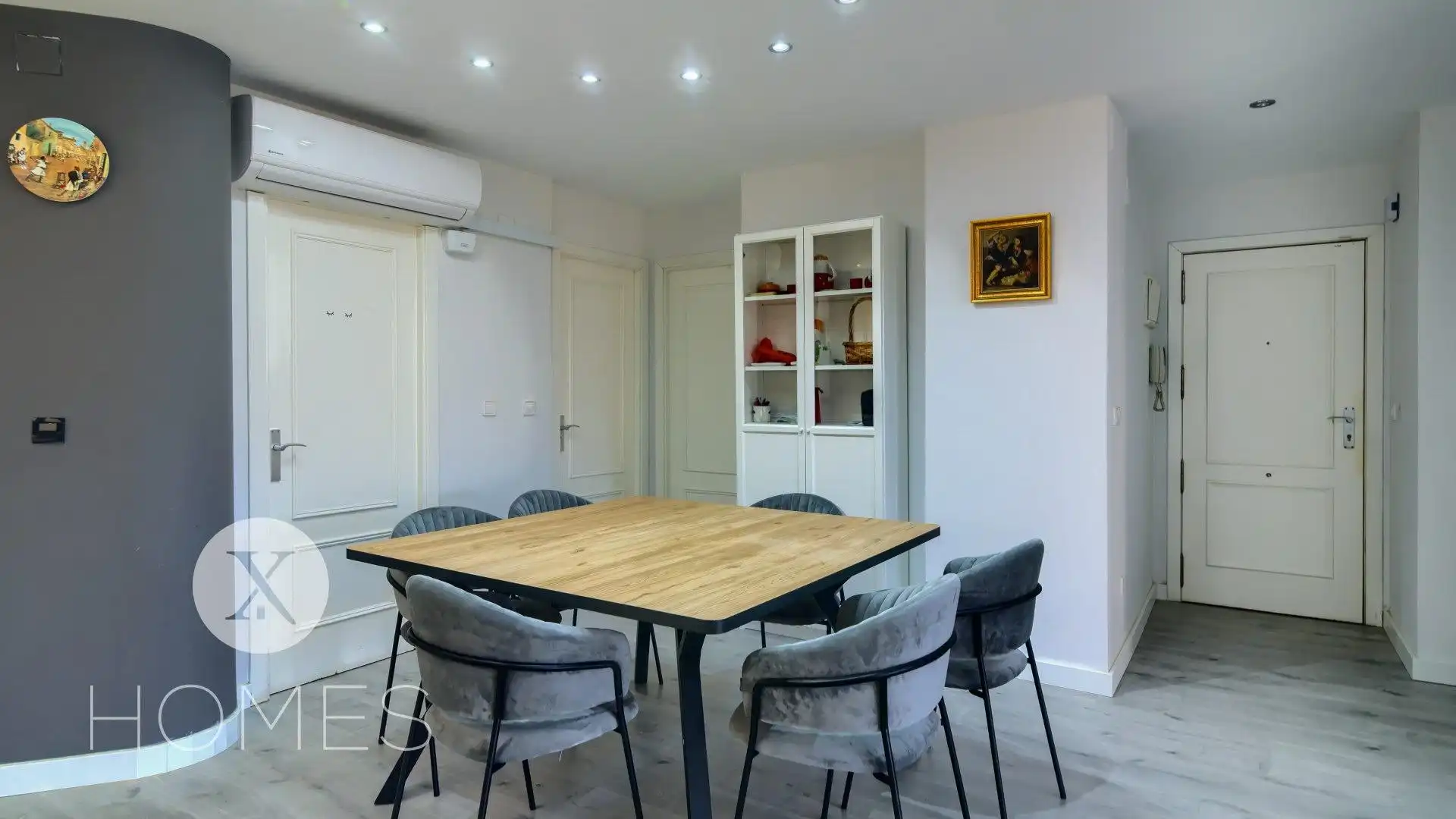 Esszimmer von Maisonette zur Miete in Valencia mit Klimaanlage, Heizung und Möbliert