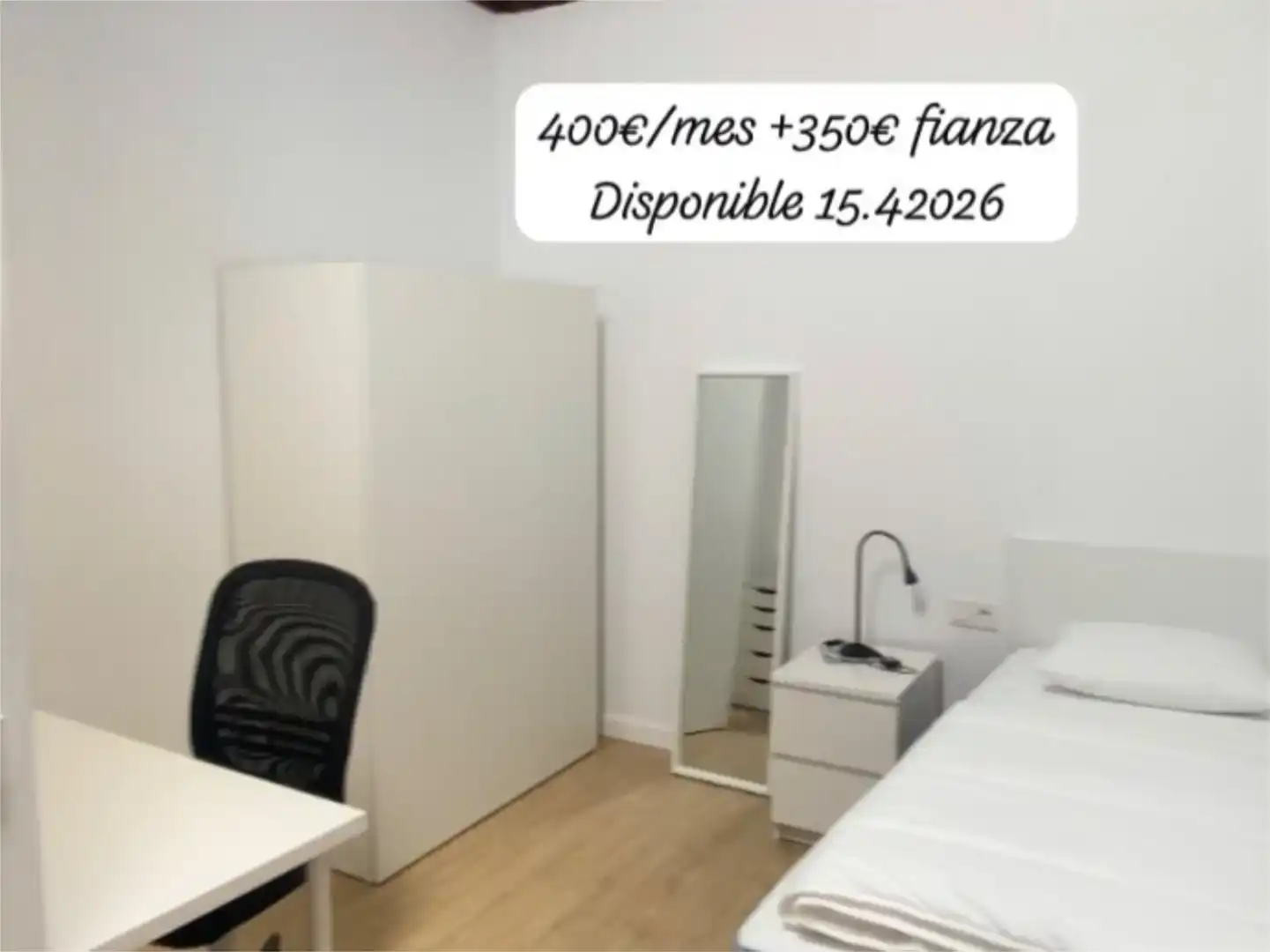 Dormitori de Casa adosada per a compartir en La Orotava amb Parquet i Moblat