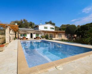 Piscina de Casa o xalet de lloguer en Porreres amb Aire condicionat, Terrassa i Piscina