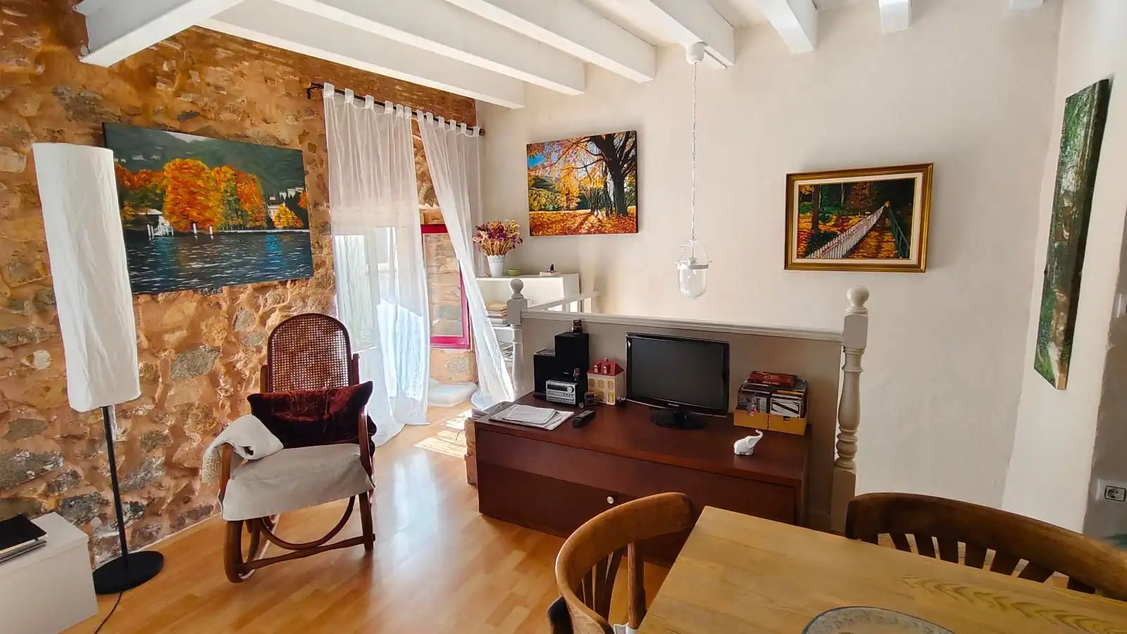 Sala d'estar de Casa adosada en venda en Tossa de Mar amb Terrassa