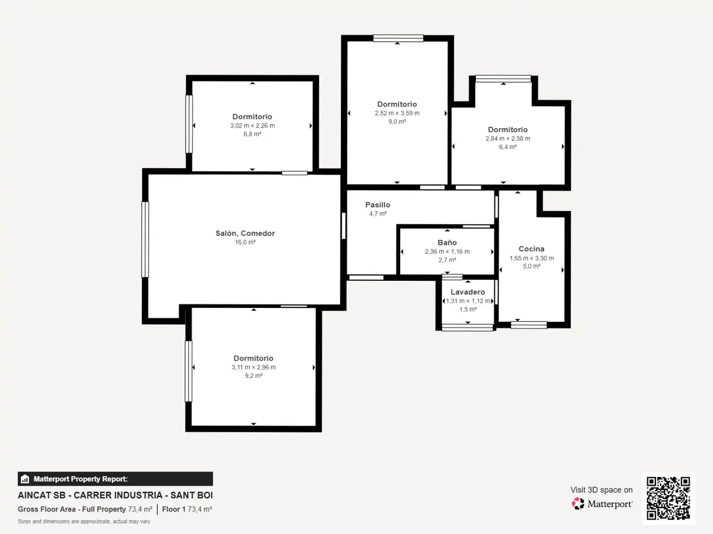 Piso en venta en Sant Boi de Llobregat con Calefacción y Balcón