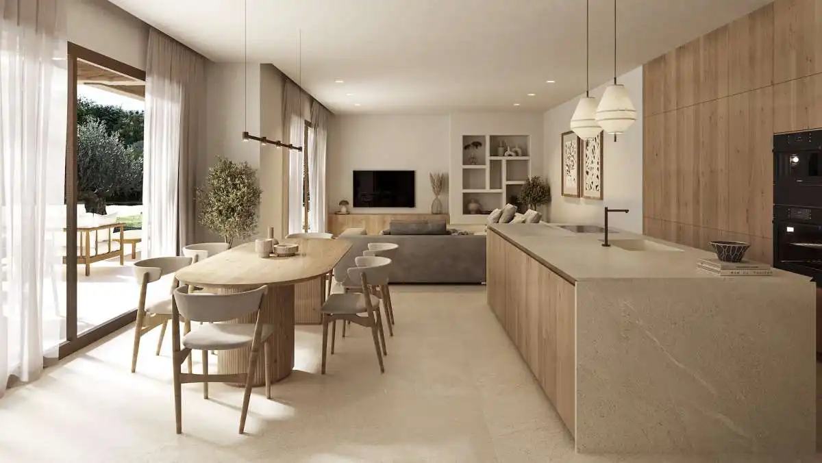 Sala d'estar de Casa o xalet en venda en Benissa amb Jardí privat i Terrassa