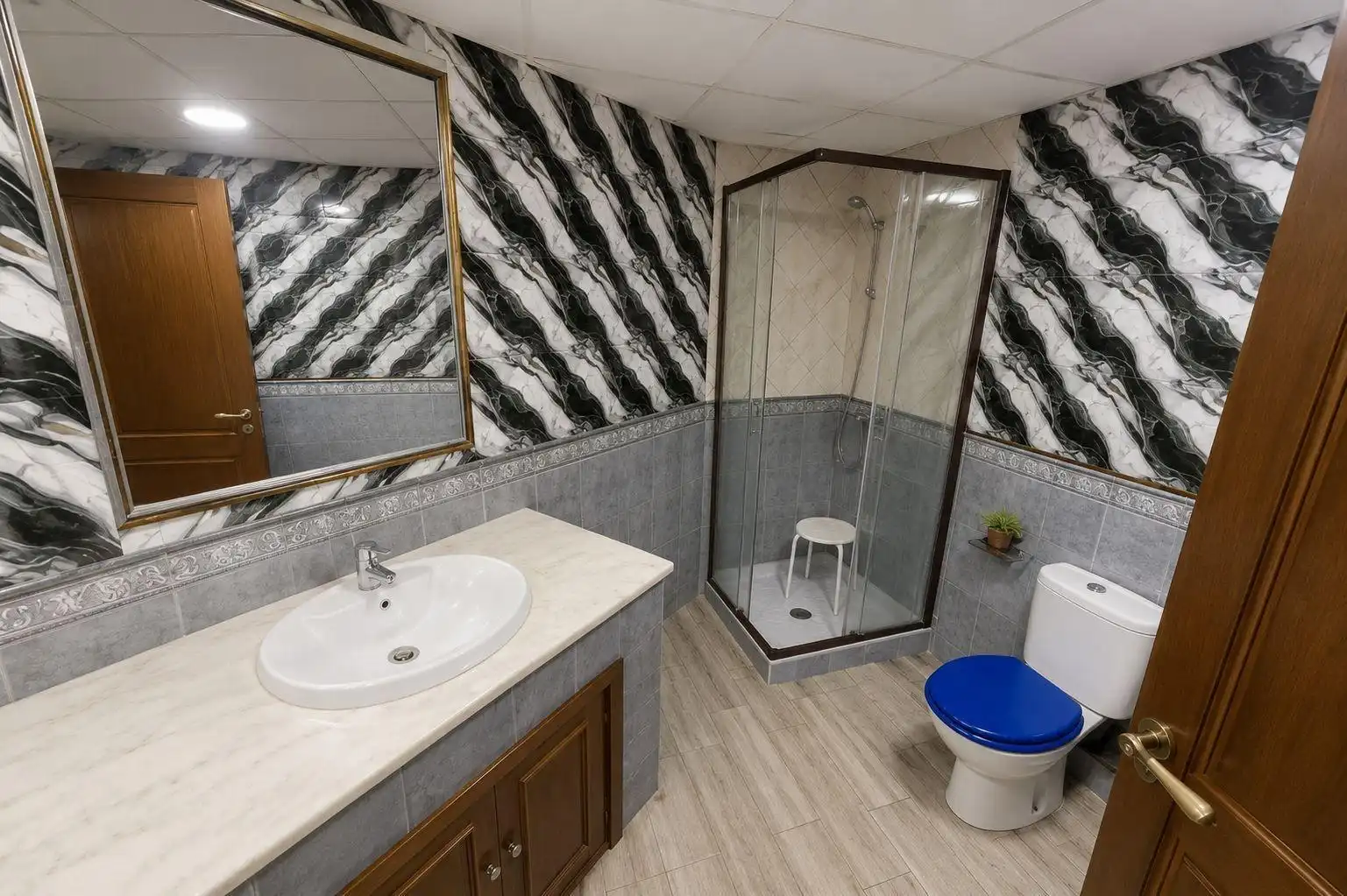 Baño de Casa adosada en venta en Seseña con Aire acondicionado, Calefacción y Trastero