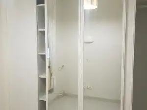 Schlafzimmer von Wohnung zur Miete in Madrid mit Klimaanlage, Heizung und Möbliert