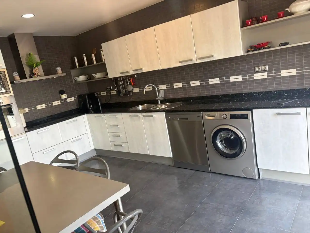 Cocina de Casa o chalet en venta en Vacarisses con Aire acondicionado, Calefacción y Jardín privado