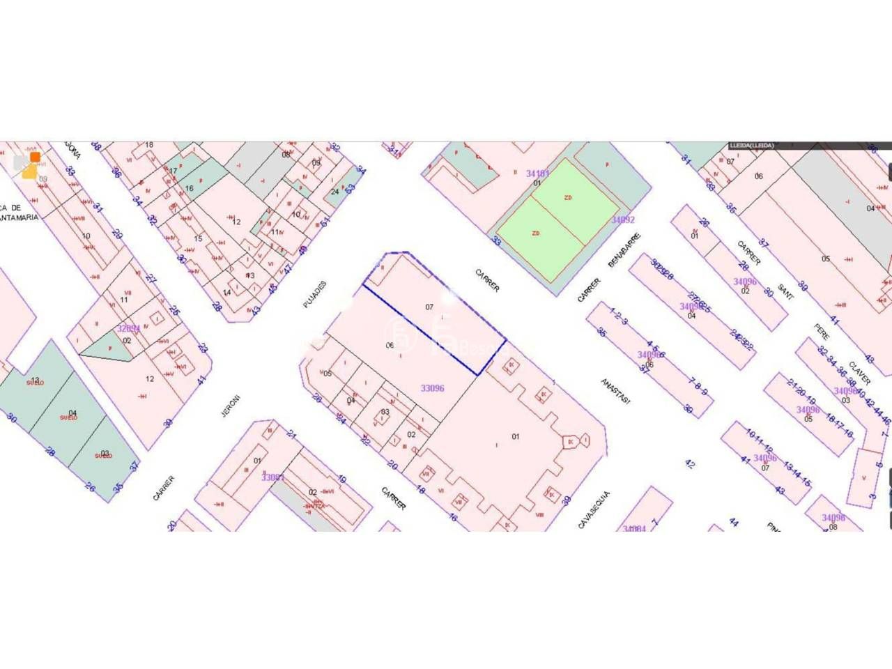 Vista exterior de Terreny industrial en venda en  Lleida Capital