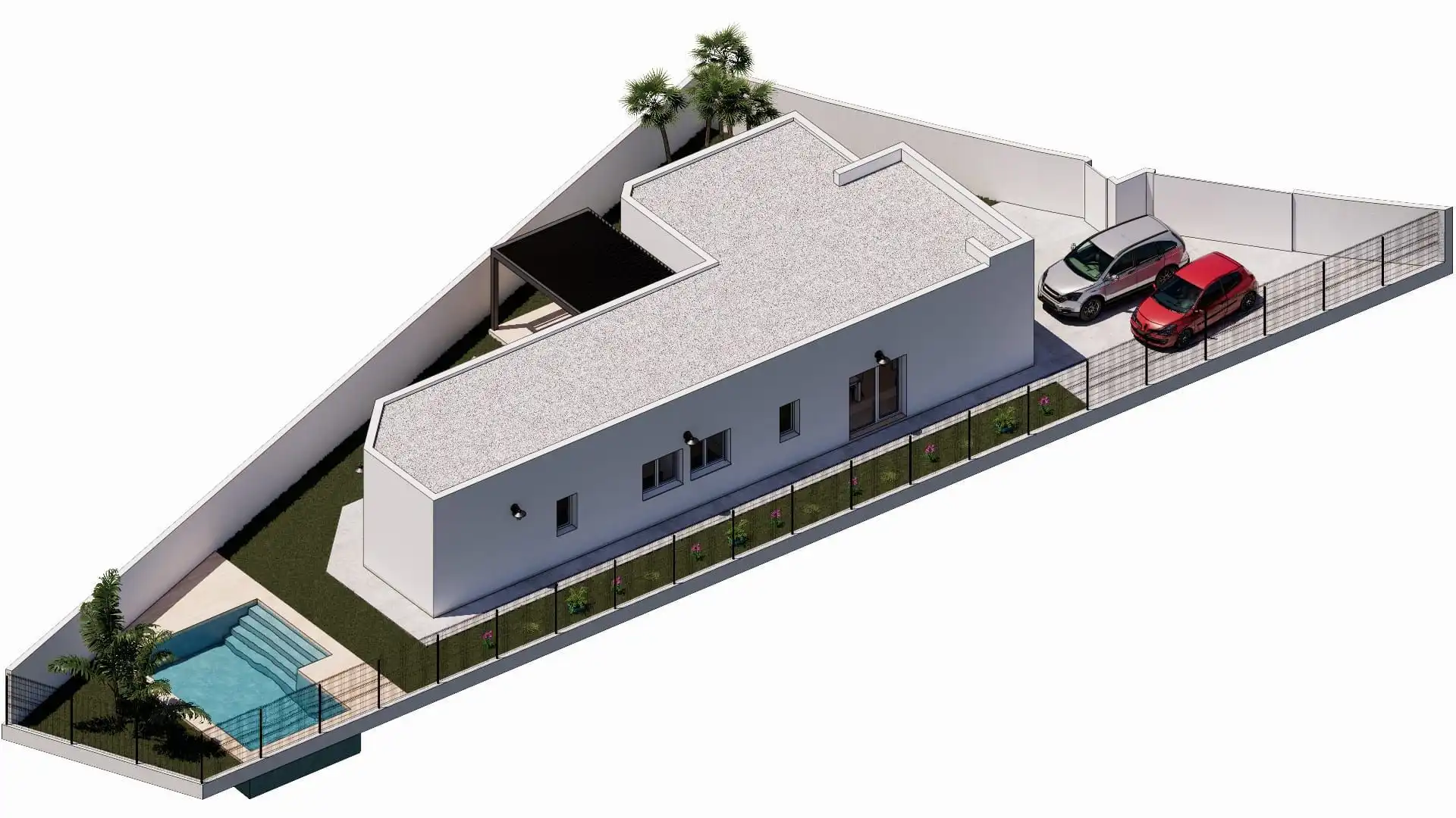 Casa o xalet en venda en Aljaraque amb Aire condicionat, Jardí privat i Piscina