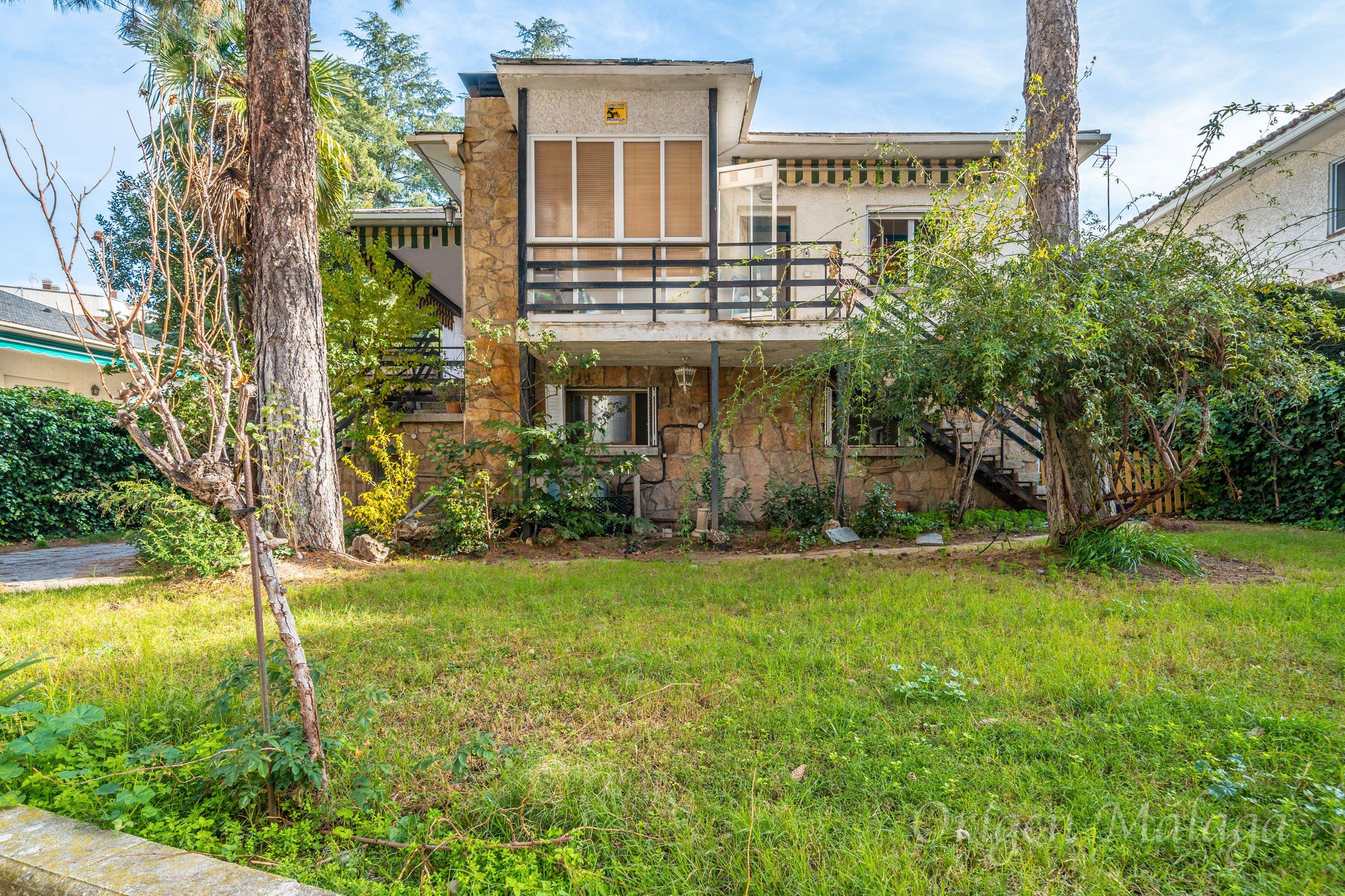 Exterior view of House or chalet for sale in Las Rozas de Madrid  with Private garden, Terrace and Storage room