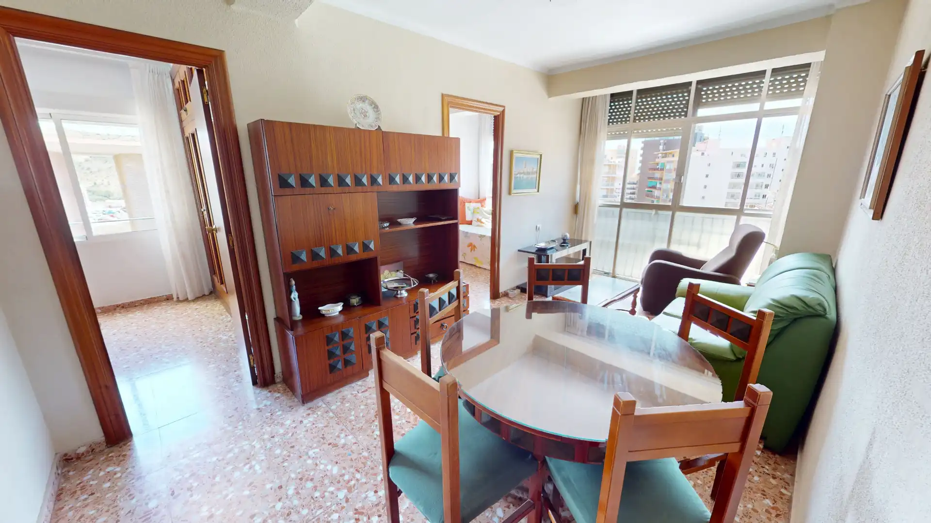 Living room of Flat for sale in Alicante / Alacant  with Air Conditioner