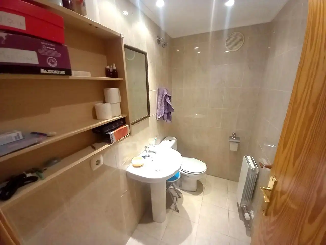 Bathroom of Duplexes for sale in Gallur  with Heating, Terrace and Storage room