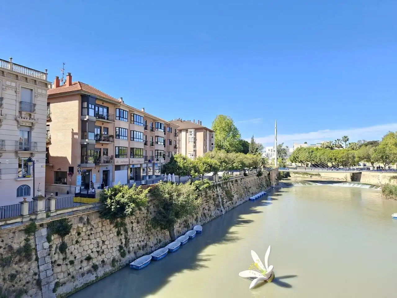 Vista exterior de Piso en venta en Murcia con Aire acondicionado y Trastero