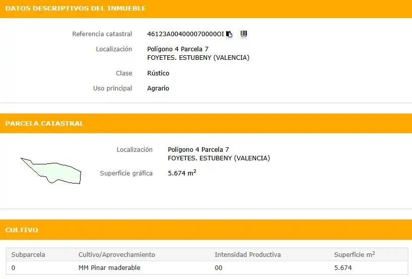 Terreny rústic en venda a CV-590 57, imagen 2