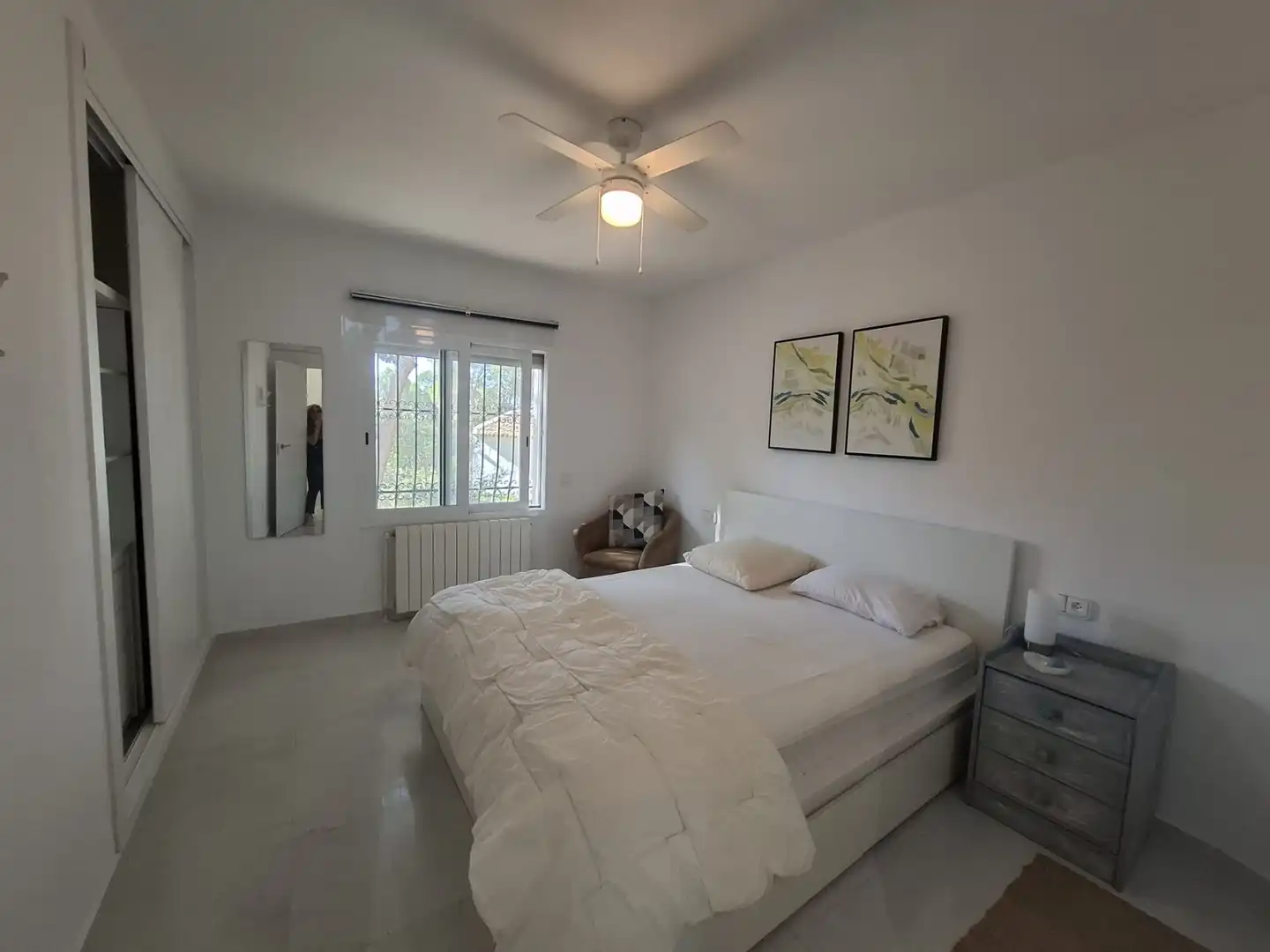 Bedroom of Houses for rent in Altea  with Air Conditioner, Heating and Private garden