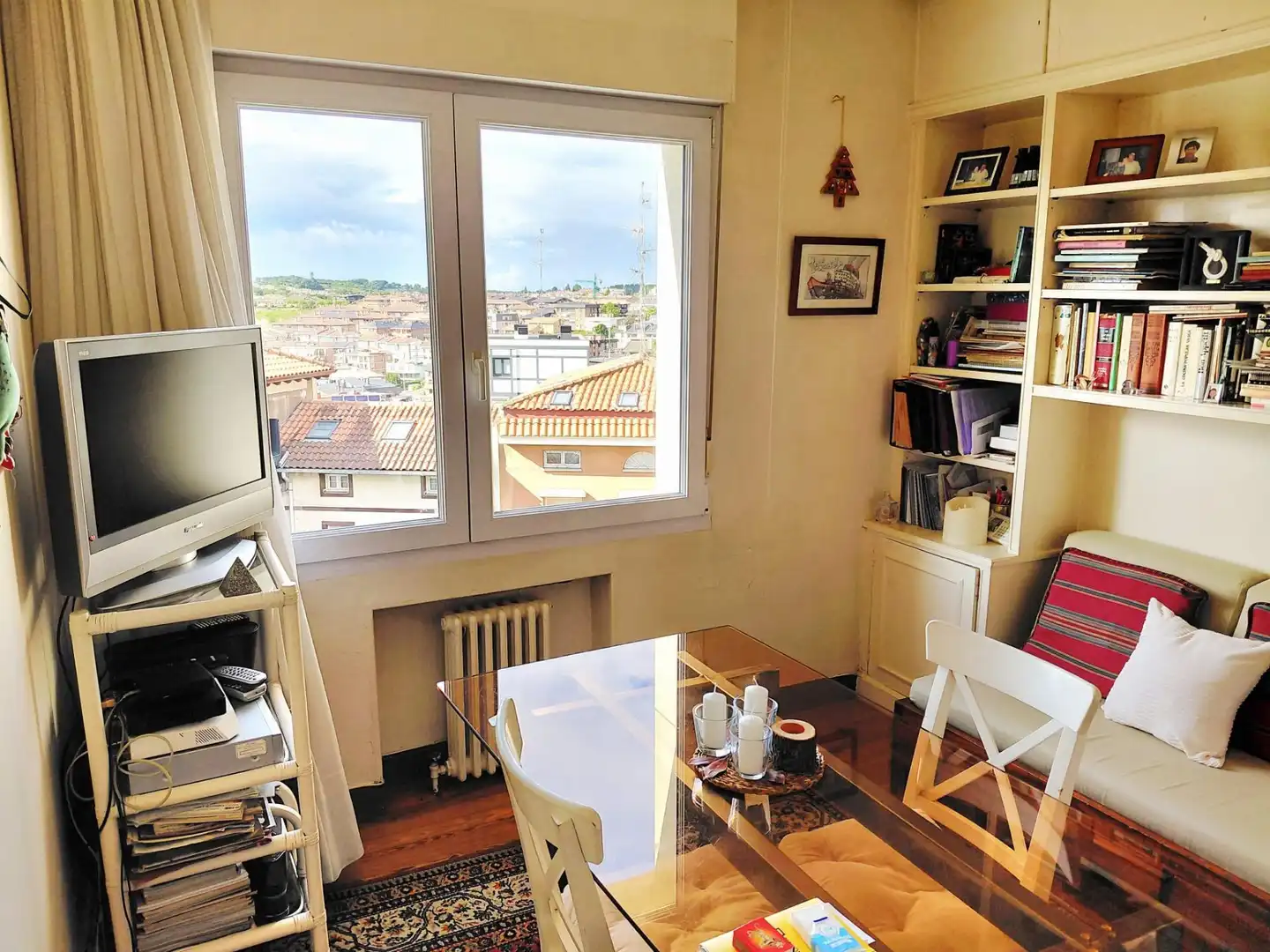 Sala de estar de Piso en venta en Getxo  con Calefacción, Terraza y Trastero