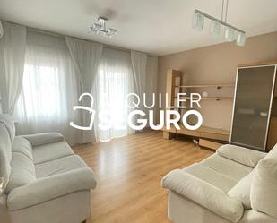 Living room of Flat to rent in  Madrid Capital  with Air Conditioner, Heating and Terrace