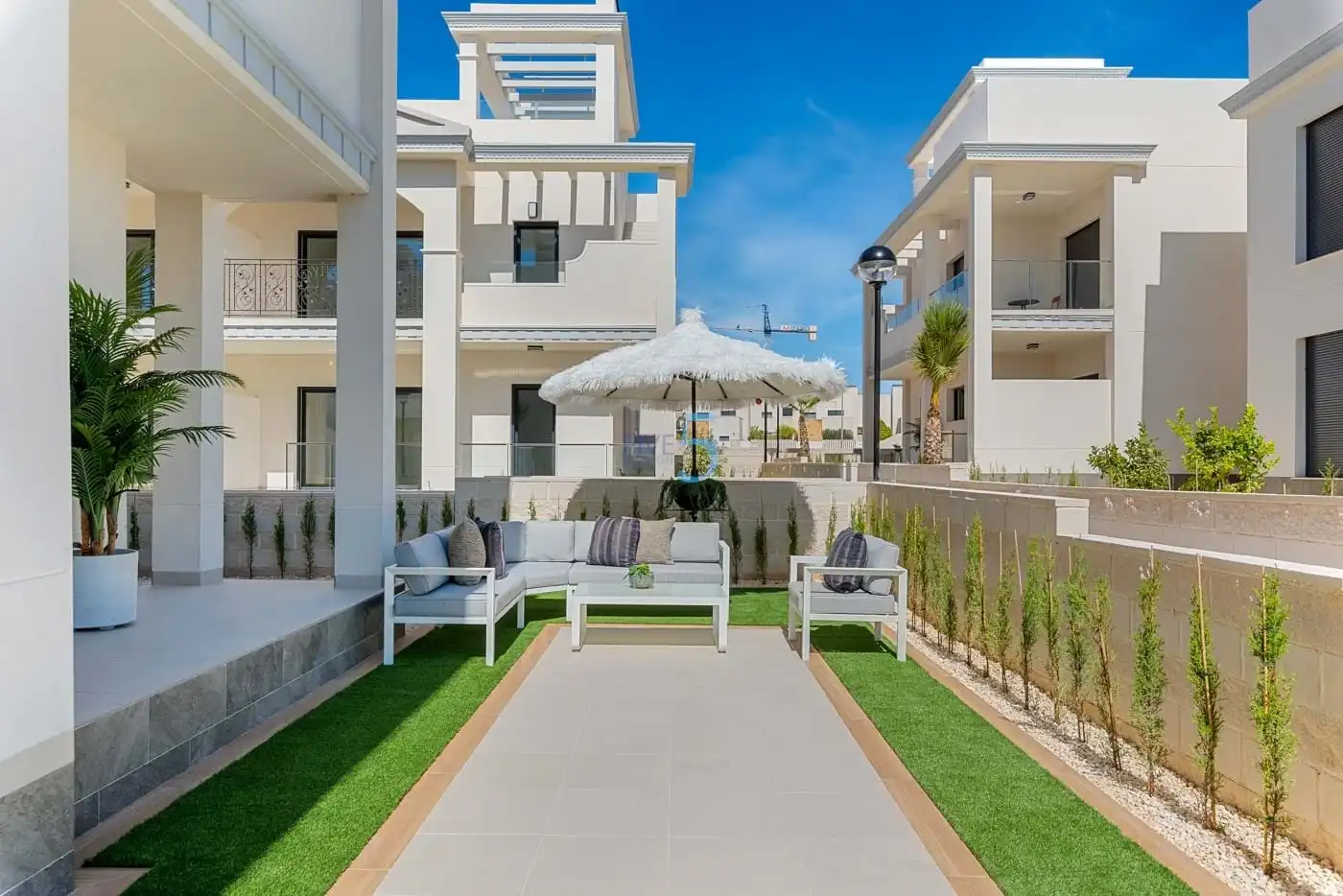 Terraza de Piso en venta en Rojales con Piscina