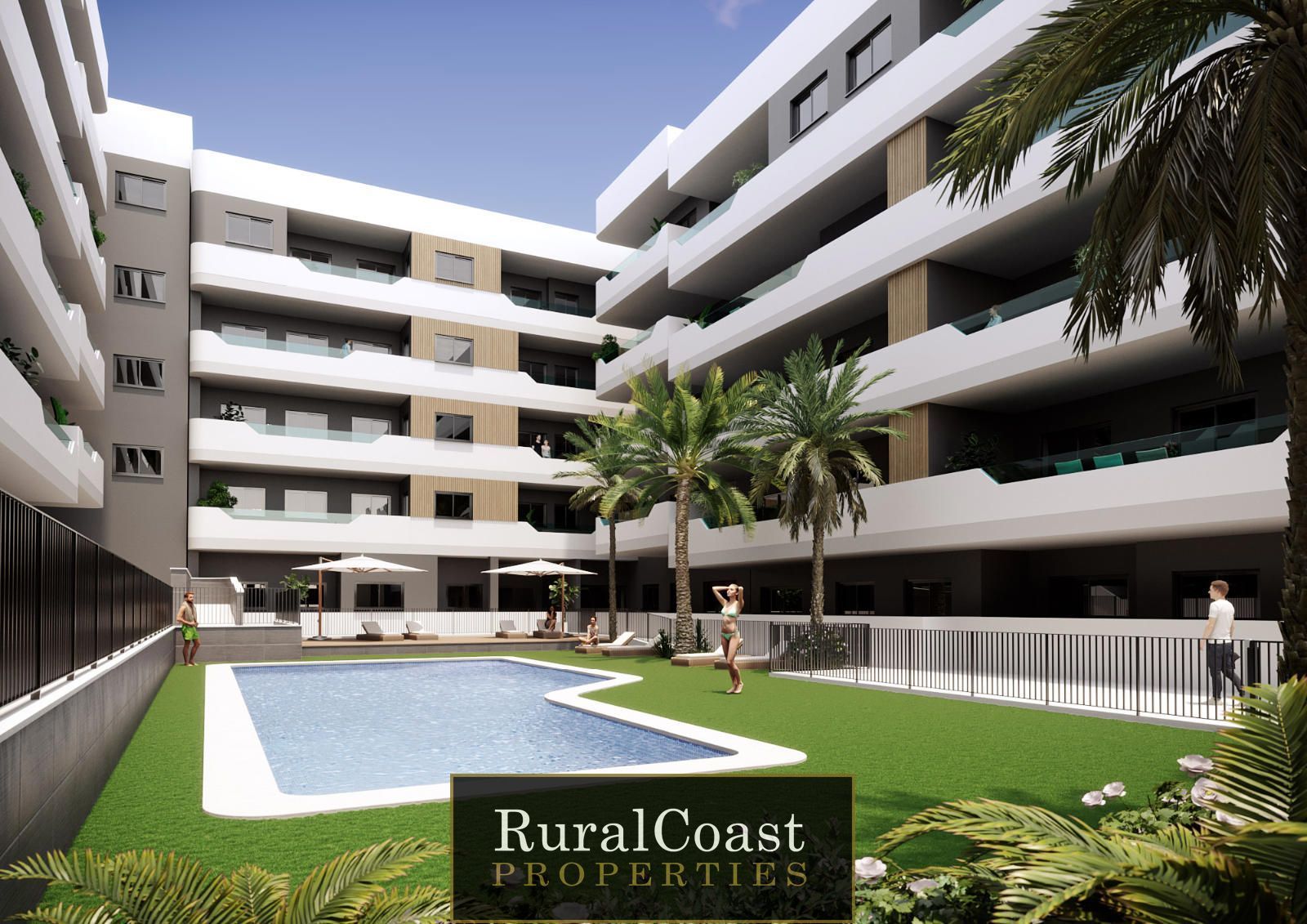 Exterior view of Flat for sale in Santa Pola  with Terrace, Storage room and Swimming Pool