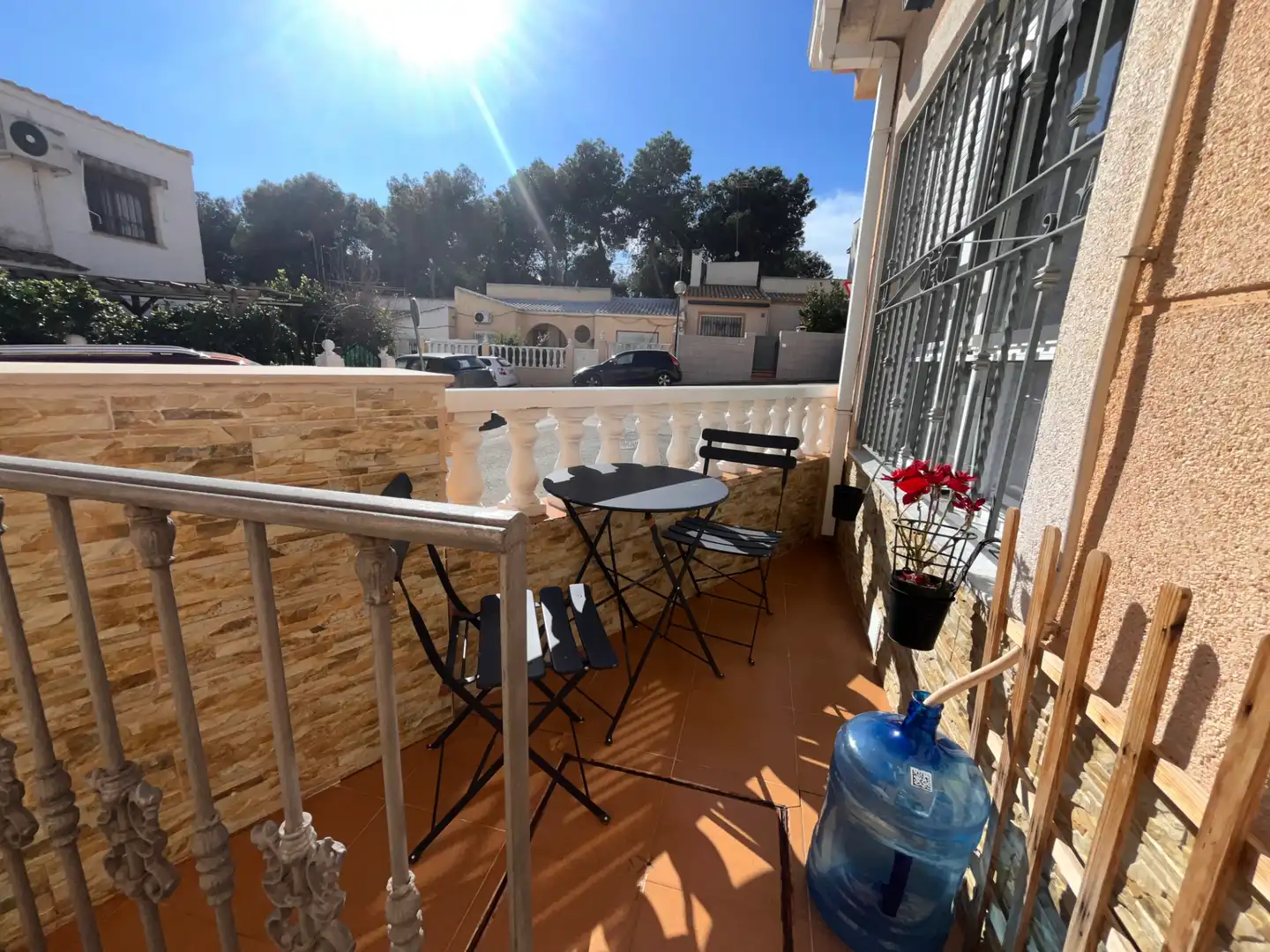 Terraza de Casa adosada en venta en Cartagena con Aire acondicionado, Calefacción y Jardín privado
