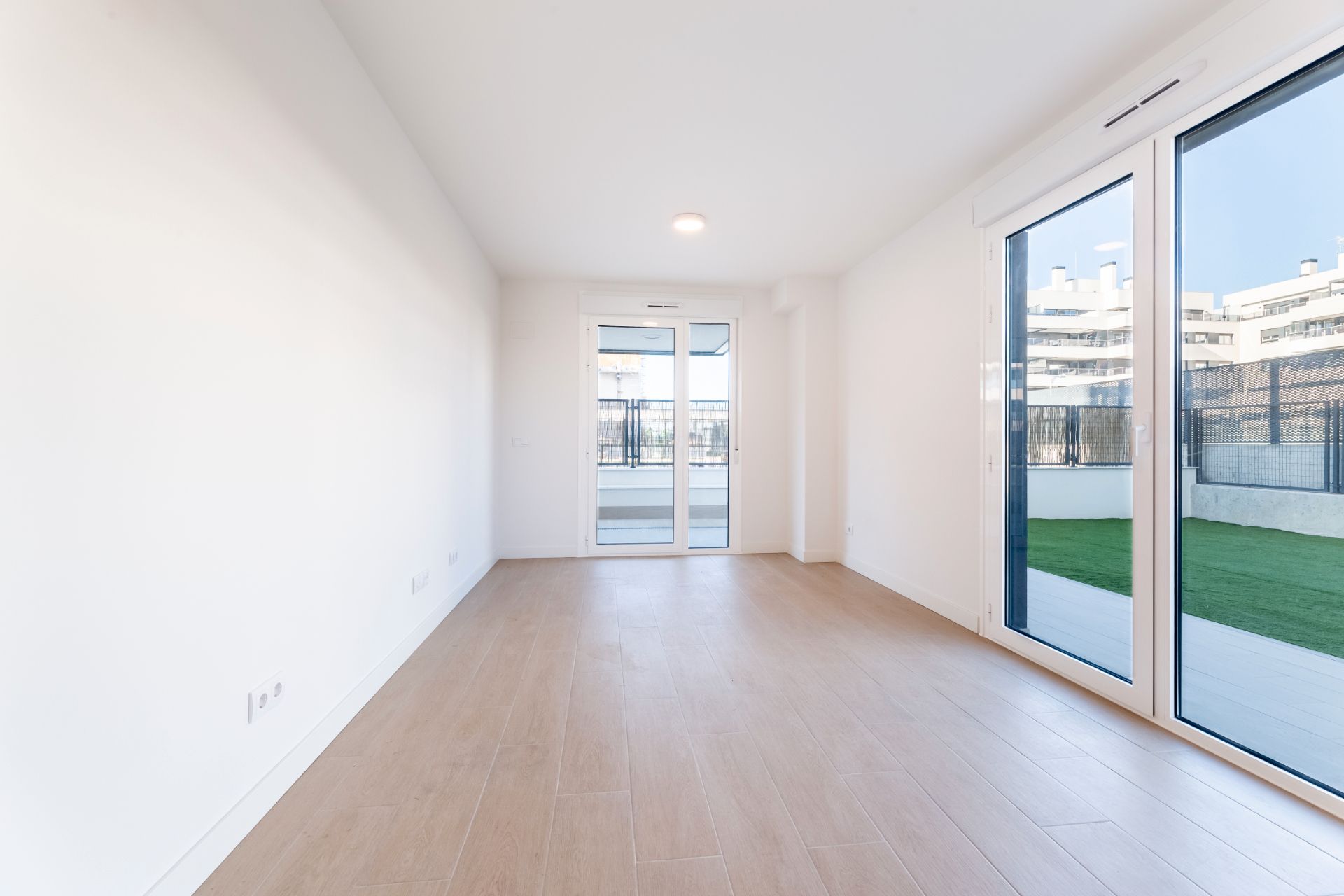 Schlafzimmer von Wohnung miete in Alcalá de Henares mit Klimaanlage, Terrasse und Abstellraum