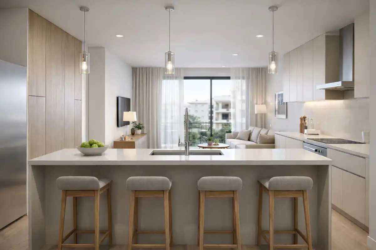 Cocina de Apartamento en venta en Guardamar del Segura con Calefacción