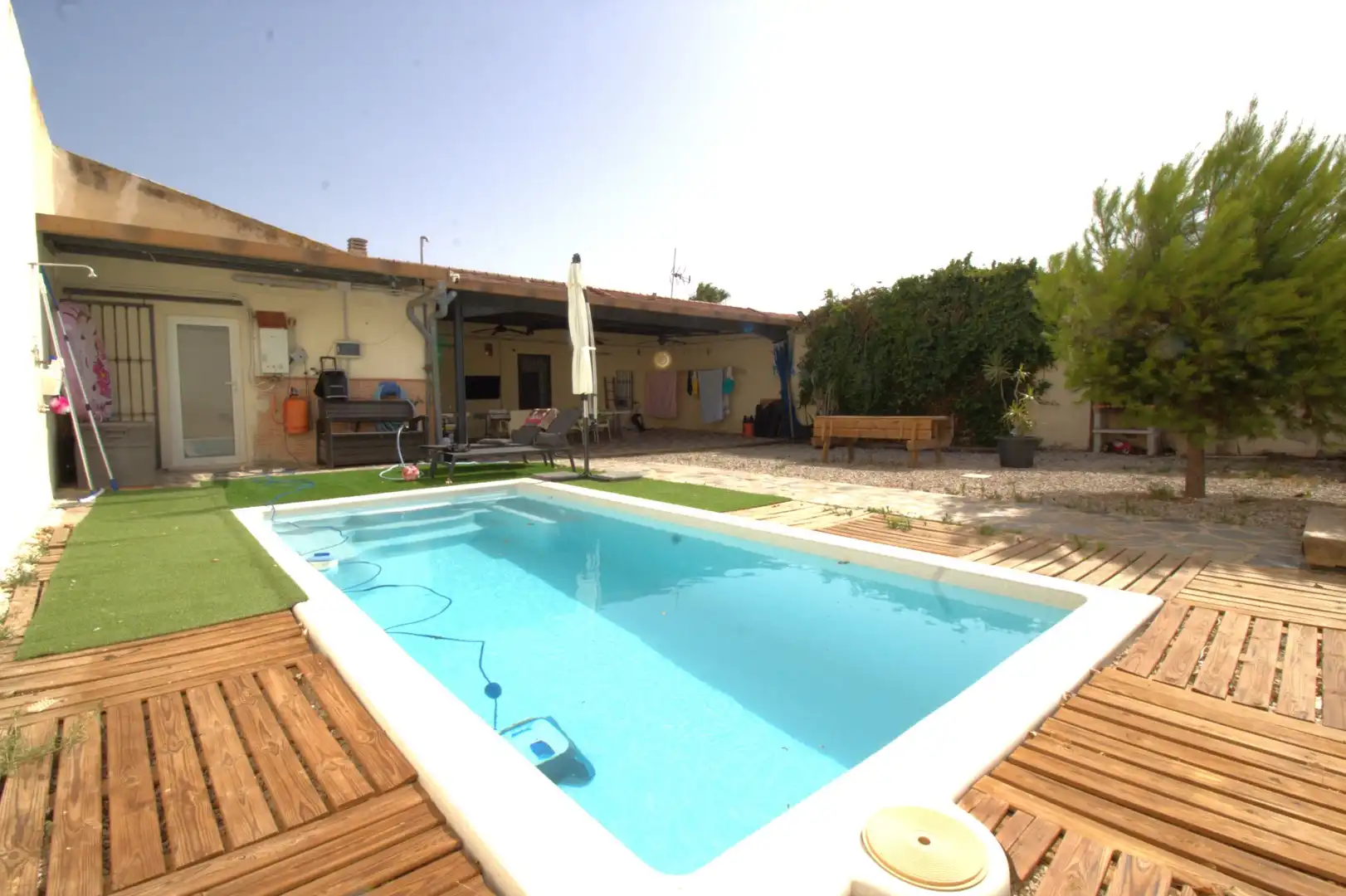 Piscina de Casa o xalet en venda en Murcia amb Aire condicionat, Terrassa i Traster