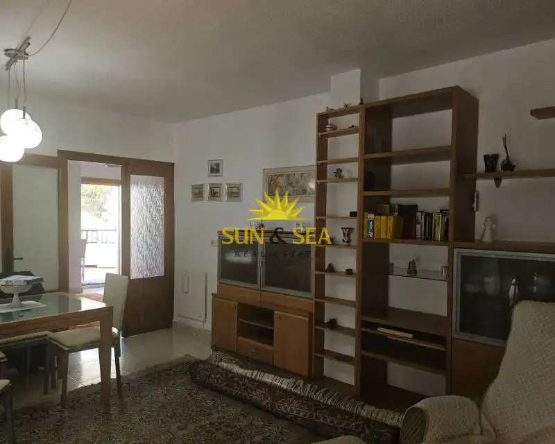 Sala de estar de Apartamento de alquiler en Torre-Pacheco con Aire acondicionado, Calefacción y Piscina